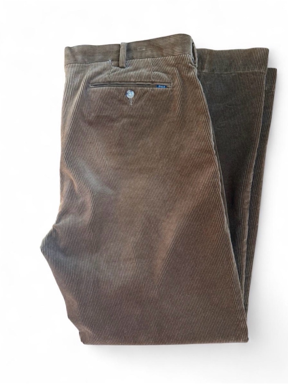Ralph Lauren Polo Men's Brown Corduroy Pants - 38x32